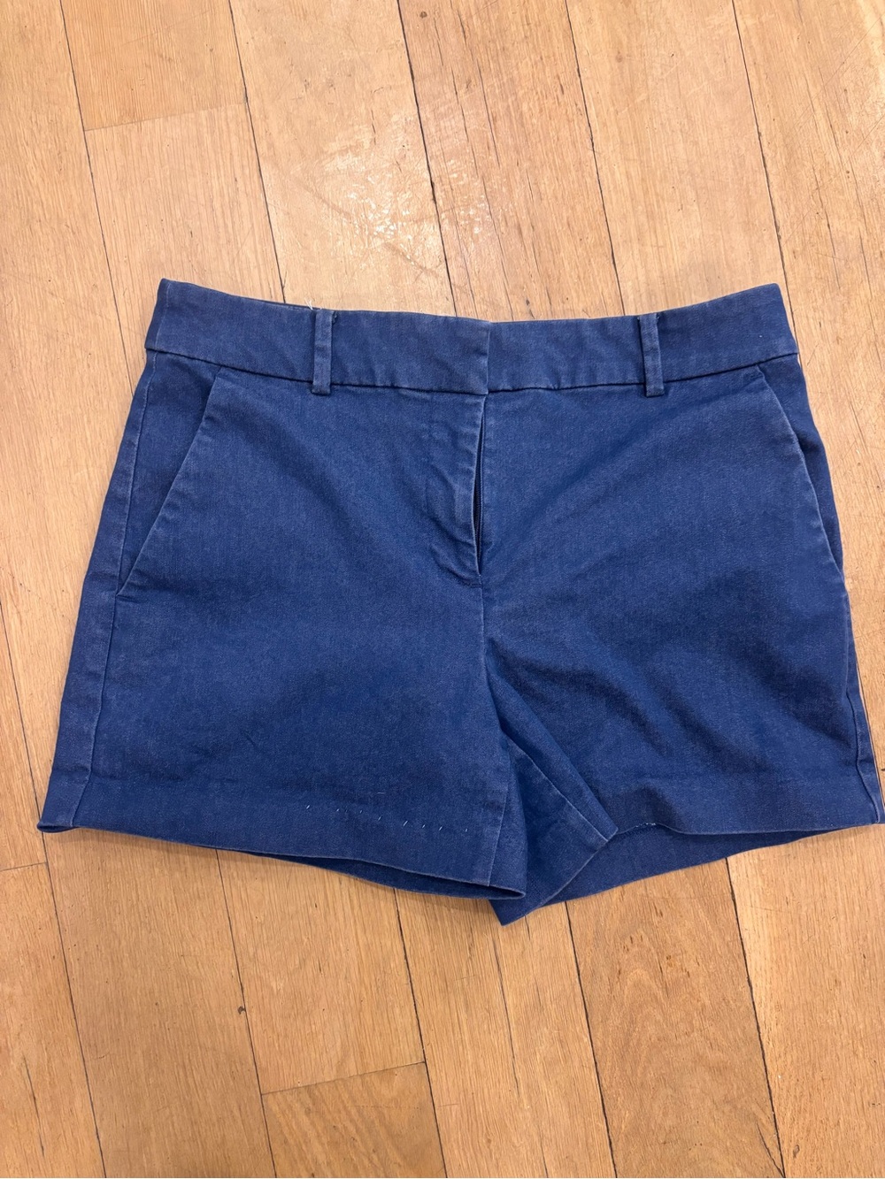 LOFT Navy Blue Tailored Riviera Shorts